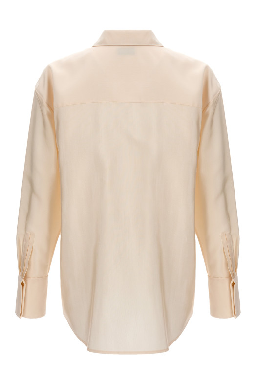 Faille shirt Beige