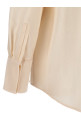 Faille shirt Beige