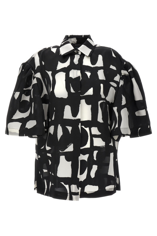 'Carella' shirt White/Black 'Carella' shirt White/Black