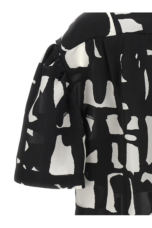 'Carella' shirt White/Black 'Carella' shirt White/Black