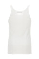 Ribbed tank top White Ribbed tank top White
