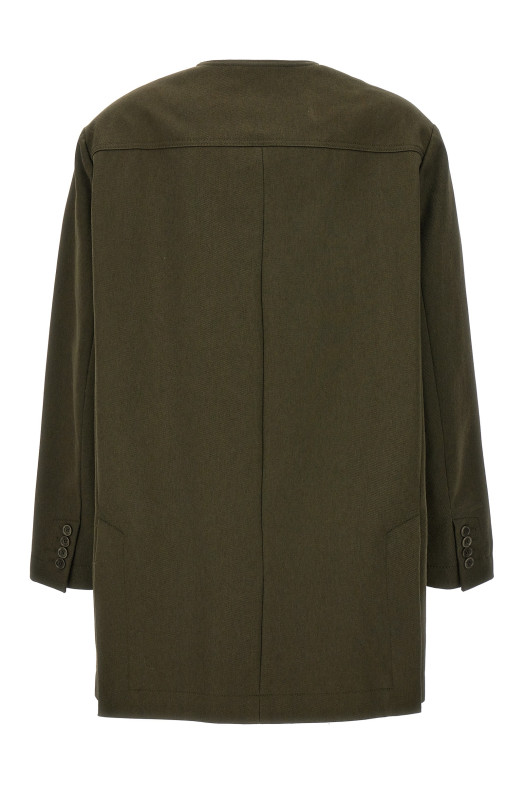 'Recital' midi jacket Green 'Recital' midi jacket Green