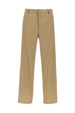 Poplin pants Beige
