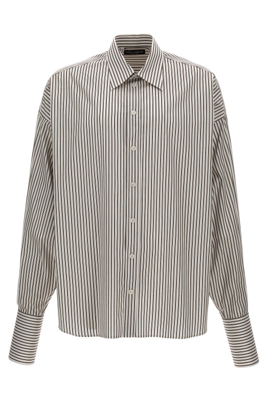 Сорочка в смужку Різнобарвна DOLCE & GABBANA (G5LU6TFR5ZPS8051) DOLCE & GABBANA Сорочка в смужку Різнобарвна DOLCE & GABBANA (G5LU6TFR5ZPS8051) DOLCE & GABBANA