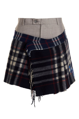 Спідниця «Check Scarf Reworked» Різнобарвна (22142192)