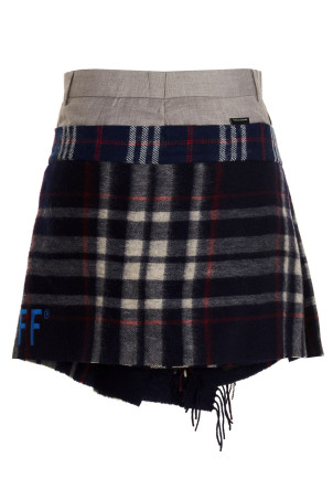 Спідниця «Check Scarf Reworked» Різнобарвна (22142192)