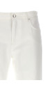 Logo plaque jeans White Logo plaque jeans White