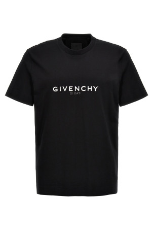 Футболка с логотипом, черная GIVENCHY (BM71653Y6B001) Футболка с логотипом, черная GIVENCHY (BM71653Y6B001)