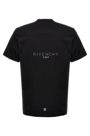 Футболка с логотипом, черная GIVENCHY (BM71653Y6B001) Футболка с логотипом, черная GIVENCHY (BM71653Y6B001)