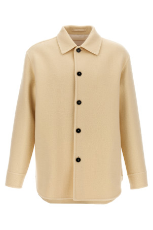 Шерстяное пальто Бежевое JIL SANDER (J23BN0006J40020261) Шерстяное пальто Бежевое JIL SANDER (J23BN0006J40020261)