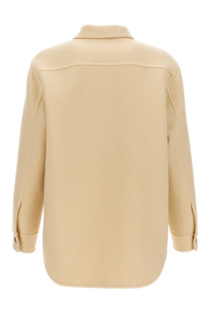 Шерстяное пальто Бежевое JIL SANDER (J23BN0006J40020261) Шерстяное пальто Бежевое JIL SANDER (J23BN0006J40020261)