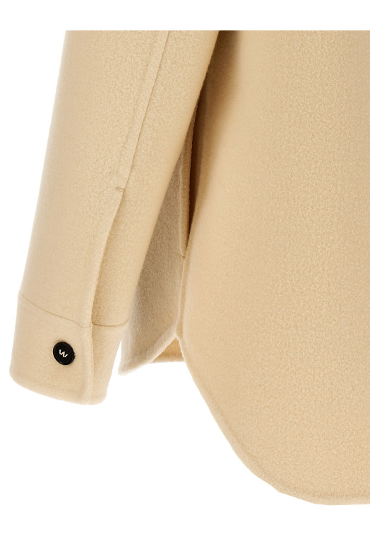 Вовняне пальто Бежеве JIL SANDER (J23BN0006J40020261) Вовняне пальто Бежеве JIL SANDER (J23BN0006J40020261)