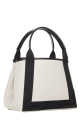 'Navy cabas' small shopping bag White/Black 'Navy cabas' small shopping bag White/Black