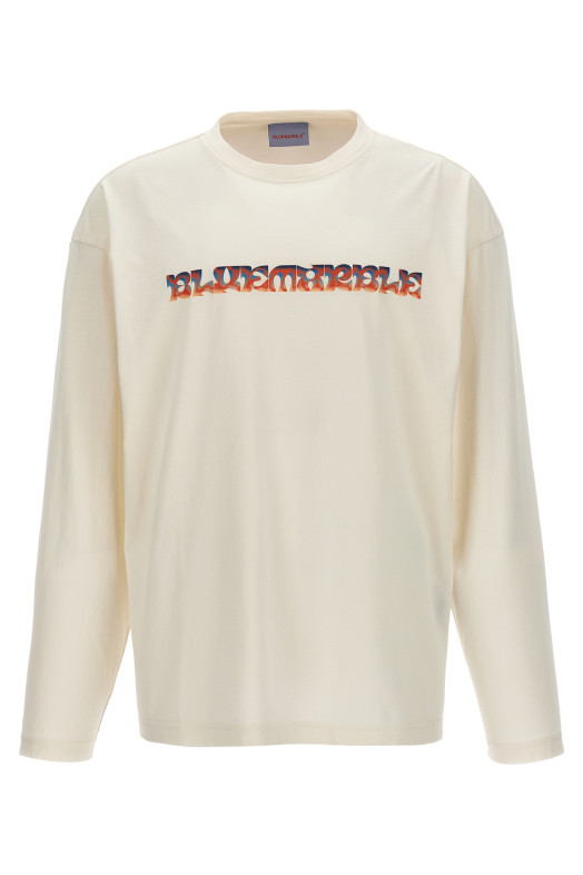'Trippy Leaves' T-shirt White 'Trippy Leaves' T-shirt White