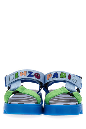 Шльопанці з логотипом Різнокольорові KENZO JUNIOR (K60085BLUELETTRICO) Шльопанці з логотипом Різнокольорові KENZO JUNIOR (K60085BLUELETTRICO)