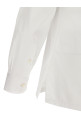 Logo embroidery shirt White Logo embroidery shirt White
