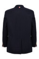 Однобортний блейзер з тканини сирсакер Синій THOM BROWNE (MJR094A006455415) Однобортний блейзер з тканини сирсакер Синій THOM BROWNE (MJR094A006455415)