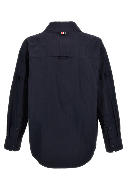 'Snap Front' overshirt Blue 'Snap Front' overshirt Blue