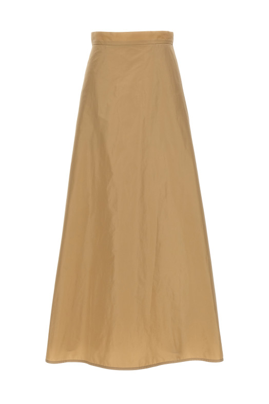 Длинная расклешенная юбка Бежевая JIL SANDER (J03MA0167J70005236) Длинная расклешенная юбка Бежевая JIL SANDER (J03MA0167J70005236)