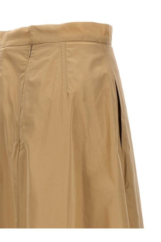 Длинная расклешенная юбка Бежевая JIL SANDER (J03MA0167J70005236) Длинная расклешенная юбка Бежевая JIL SANDER (J03MA0167J70005236)