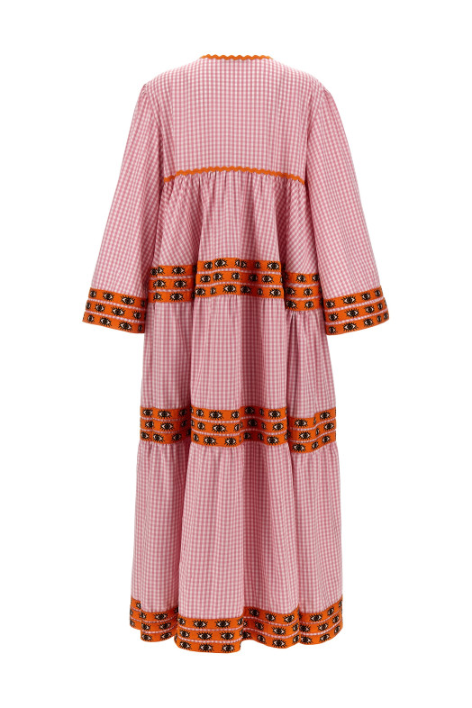 Сукня «Ydra» Різнобарвна (HYDRA324PINKCHECKORANGE EYES) Сукня «Ydra» Різнобарвна (HYDRA324PINKCHECKORANGE EYES)