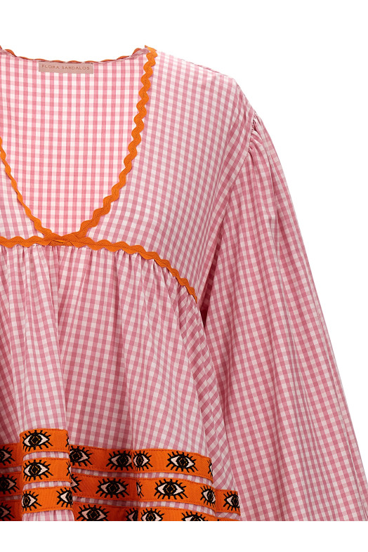 Сукня «Ydra» Різнобарвна (HYDRA324PINKCHECKORANGE EYES) Сукня «Ydra» Різнобарвна (HYDRA324PINKCHECKORANGE EYES)