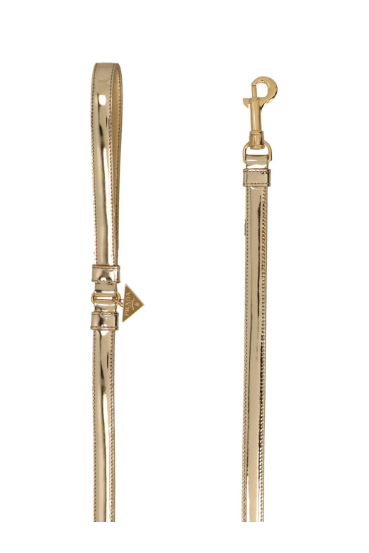 Кожаный поводок с логотипом Gold PRADA (2YG009ZO6F0522) Кожаный поводок с логотипом Gold PRADA (2YG009ZO6F0522)