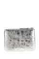Кожаный кошелек с текстурой Серебряный COMME DES GARÇONS WALLET (SA8100EGSILVER) Кожаный кошелек с текстурой Серебряный COMME DES GARÇONS WALLET (SA8100EGSILVER)