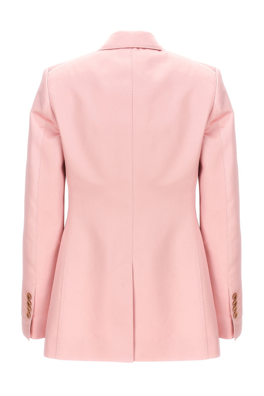 Двобортний блейзер Рожевий TOM FORD (GI2971FAX1189DP711) Двобортний блейзер Рожевий TOM FORD (GI2971FAX1189DP711)