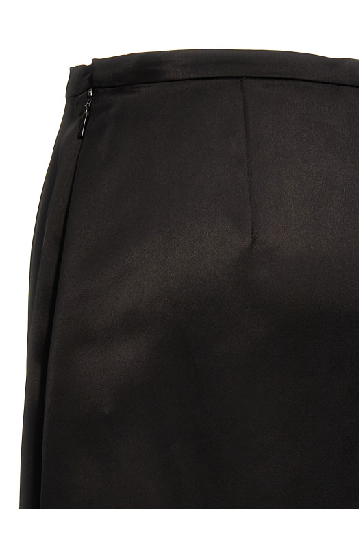 Атласная юбка Черный SAINT LAURENT (777645Y3I931000) Атласная юбка Черный SAINT LAURENT (777645Y3I931000)