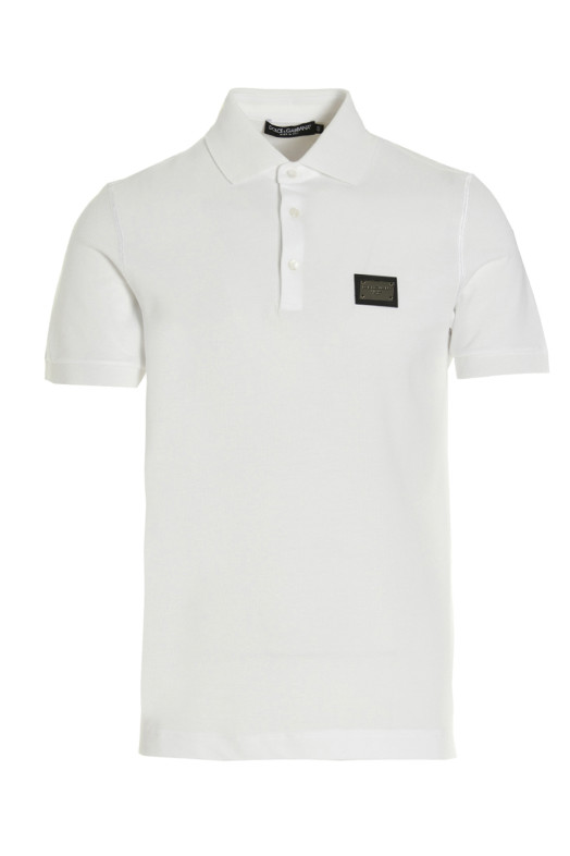 Поло White DOLCE & GABBANA (G8PL4TG7F2HW0800) DOLCE & GABBANA