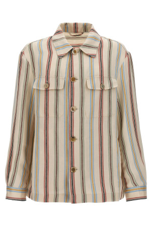 Striped overshirt Multicolor Striped overshirt Multicolor