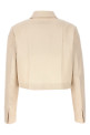 Tailored cropped jacket Beige Tailored cropped jacket Beige