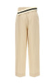 'Fendi Roma' gabardine pants Beige 'Fendi Roma' gabardine pants Beige