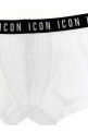 Боксери з логотипом Білі/Чорні DSQUARED2 (D9LC64700ISA01100)