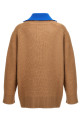 Свитер с полузастежкой-молнией, разноцветный JIL SANDER (J22GP0185J14689293) Свитер с полузастежкой-молнией, разноцветный JIL SANDER (J22GP0185J14689293)
