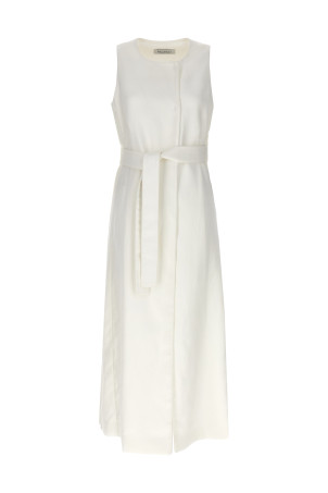 'Aureo' long vest White 'Aureo' long vest White