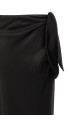 Довга спідниця з вузлом Чорна SAINT LAURENT (783897Y6H401000) Довга спідниця з вузлом Чорна SAINT LAURENT (783897Y6H401000)