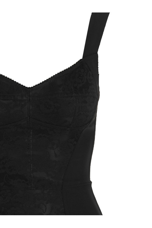 Міді-сукня з корсетом Чорна DOLCE & GABBANA (F63G9TG9798N0000) DOLCE & GABBANA Міді-сукня з корсетом Чорна DOLCE & GABBANA (F63G9TG9798N0000) DOLCE & GABBANA