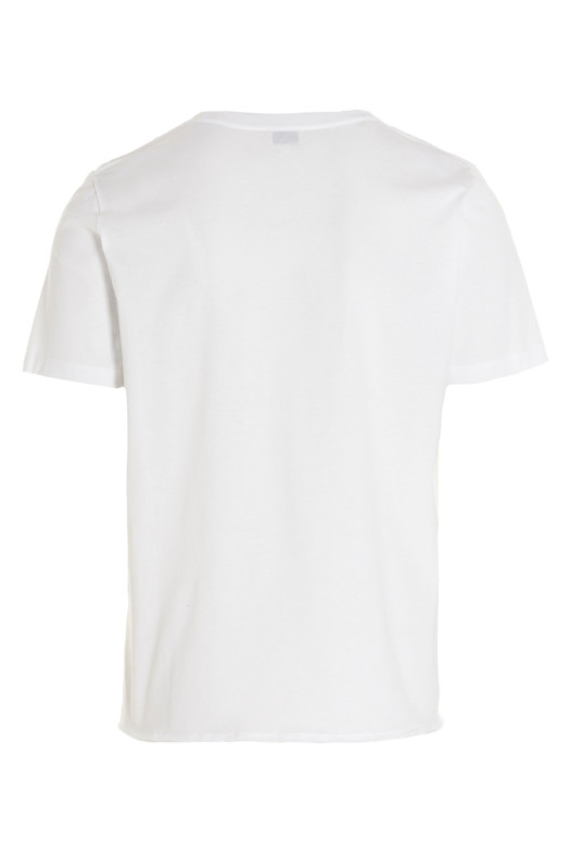 'Saint Laurent Rive Gauche' T-shirt White 'Saint Laurent Rive Gauche' T-shirt White