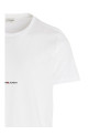 'Saint Laurent Rive Gauche' T-shirt White 'Saint Laurent Rive Gauche' T-shirt White