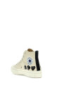 Кросівки Comme des Garçons Play x Converse, білі/чорні (AZK1272) Кросівки Comme des Garçons Play x Converse, білі/чорні (AZK1272)