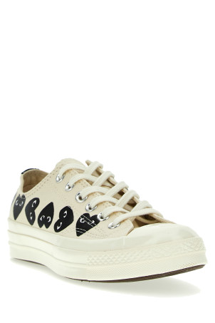 Кроссовки Comme des Garçons Play x Converse, белые/черные (AZK1262) Кроссовки Comme des Garçons Play x Converse, белые/черные (AZK1262)