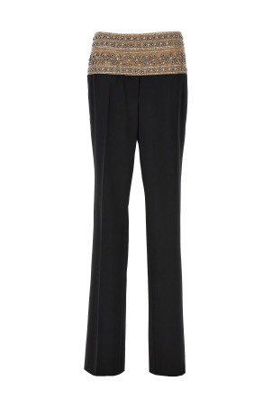 'Smoking' pants with crystals Black   'Smoking' pants with crystals Black