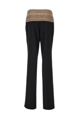 'Smoking' pants with crystals Black   'Smoking' pants with crystals Black