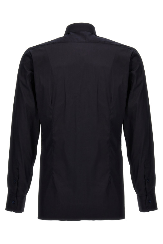 Сорочка з попліну Синя BARBA (T1U12P01PZ27100001) Сорочка з попліну Синя BARBA (T1U12P01PZ27100001)