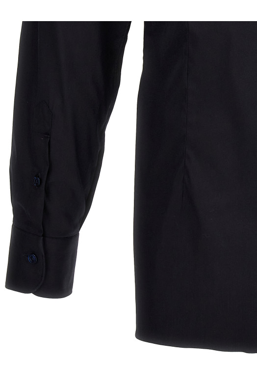 Сорочка з попліну Синя BARBA (T1U12P01PZ27100001) Сорочка з попліну Синя BARBA (T1U12P01PZ27100001)