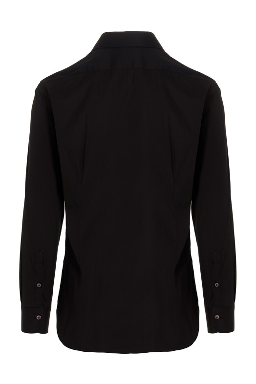 Сорочка з попліну Чорна BARBA (T1U12P01PZ27080001) Сорочка з попліну Чорна BARBA (T1U12P01PZ27080001)