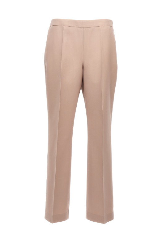 Шерстяні штани зі складками Бежеві JIL SANDER (J03KA0104J41136219) Шерстяні штани зі складками Бежеві JIL SANDER (J03KA0104J41136219)