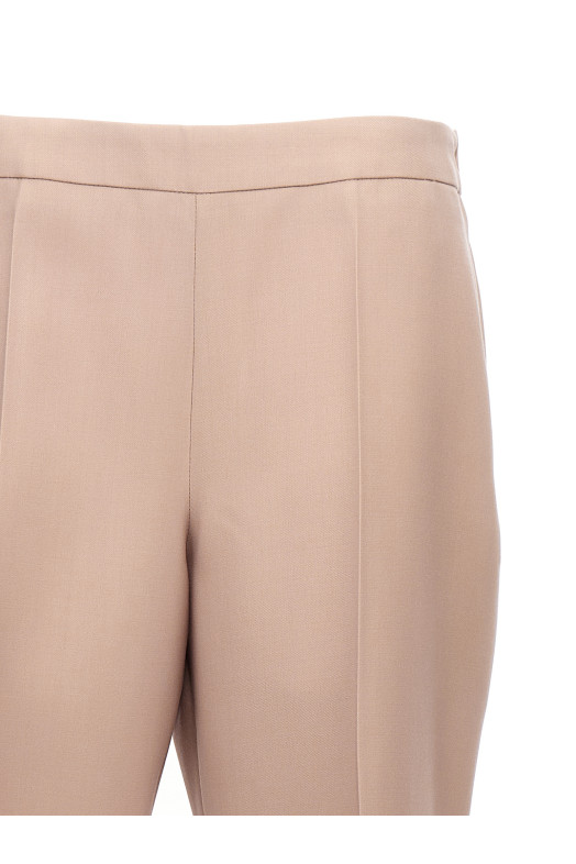 Шерстяні штани зі складками Бежеві JIL SANDER (J03KA0104J41136219) Шерстяні штани зі складками Бежеві JIL SANDER (J03KA0104J41136219)